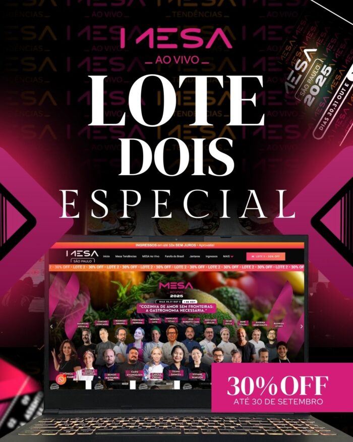 Mesa Ao Vivo SP Especial  - 3 Dias