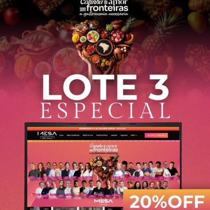 Mesa Ao Vivo SP Especial  - 3 Dias