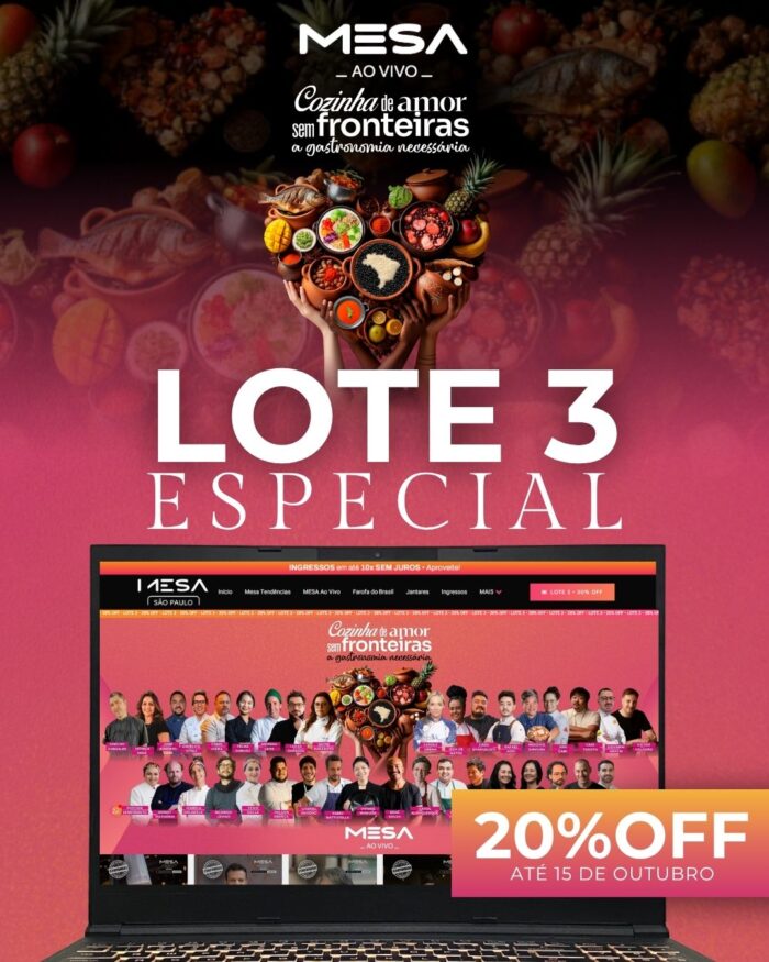 Mesa Ao Vivo SP Especial  - 3 Dias