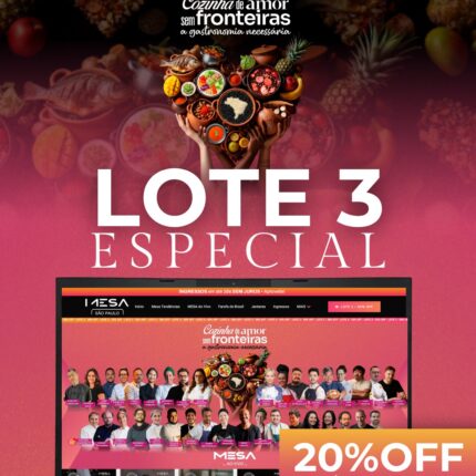 Mesa Ao Vivo SP Especial  - 3 Dias