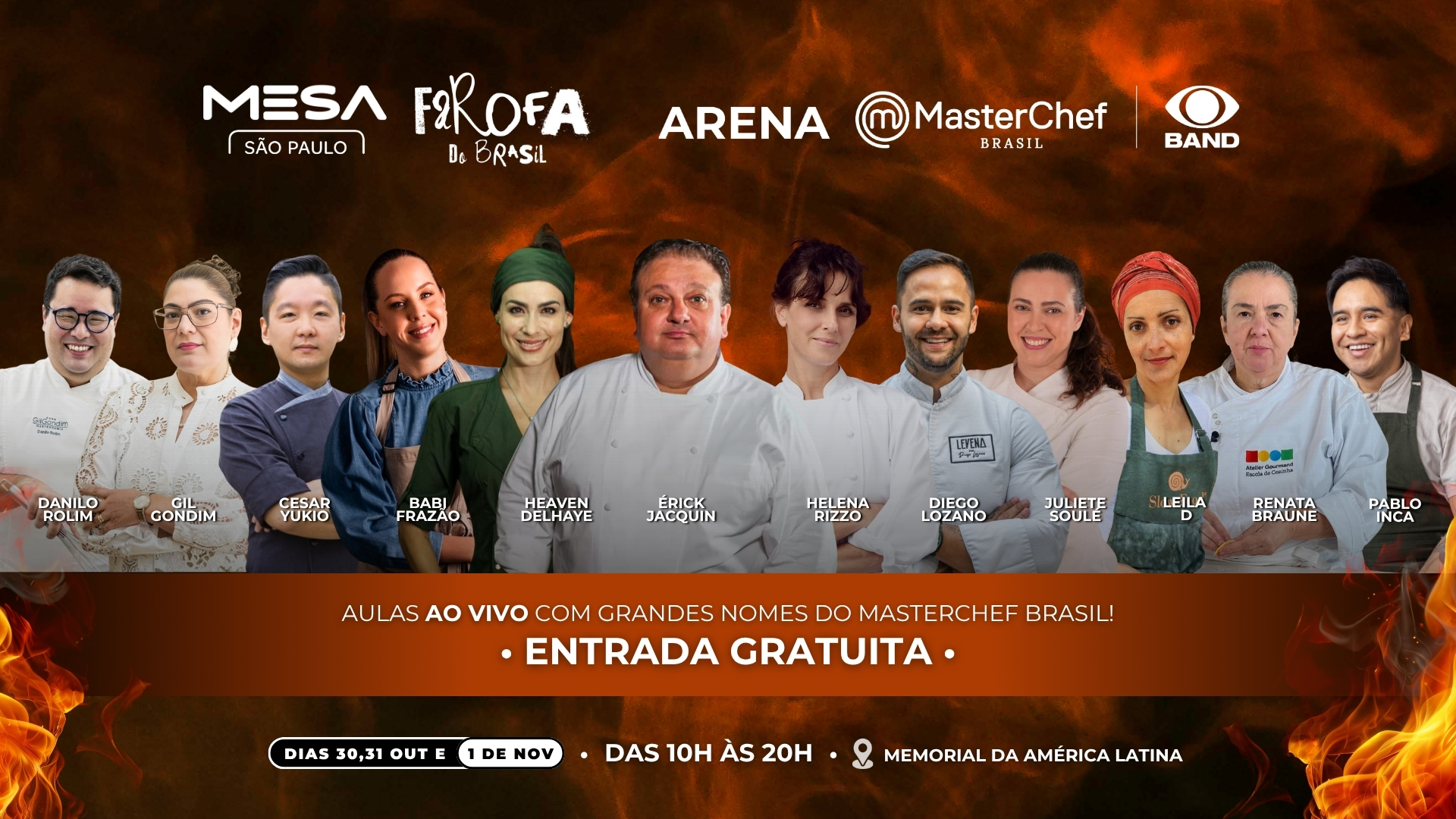 Banner Arena Masterchef - MESA SP 25 (1920 x 1080 px)
